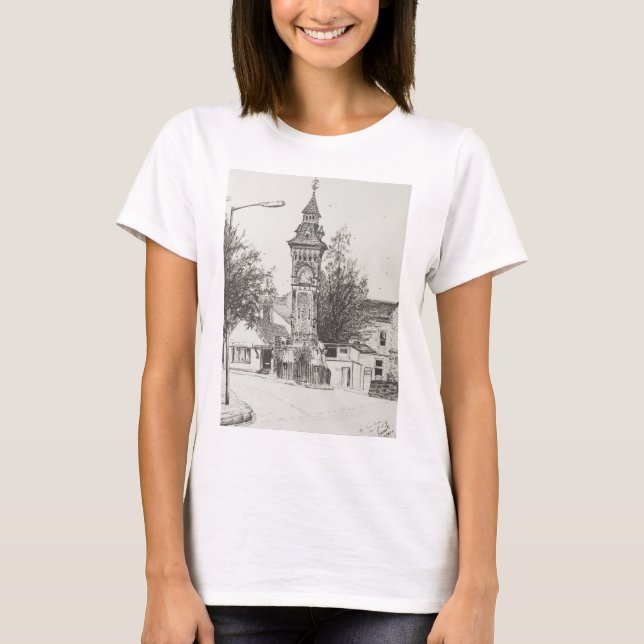 Clock Tower Hay on Wye 2007 T-Shirt (Front)