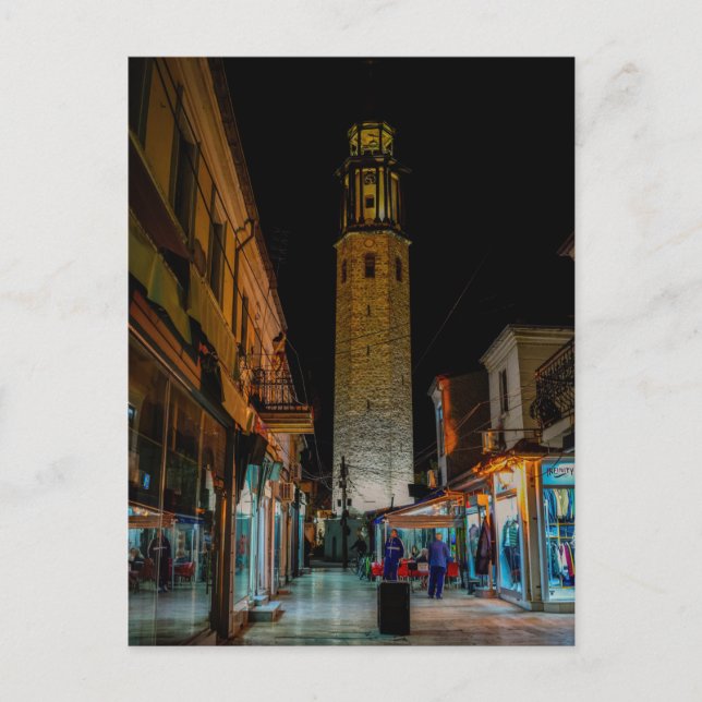 Clock Tower, Prilep, Macedonia Postcard (Front)