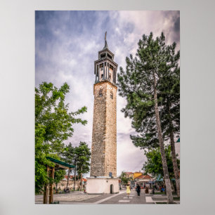 Clock Tower, Prilep - Macedonia  Poster