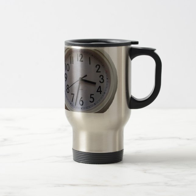 Clock Travel Mug (Right)