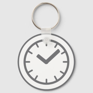 clock watch key ring