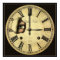 Clock Watching Small Poster Print