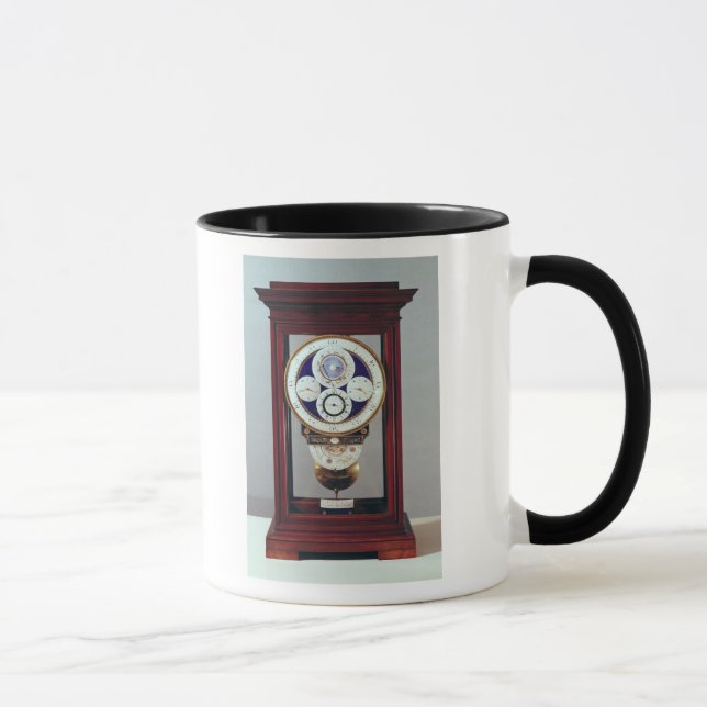 Clock with four dials and the signs of the mug (Right)