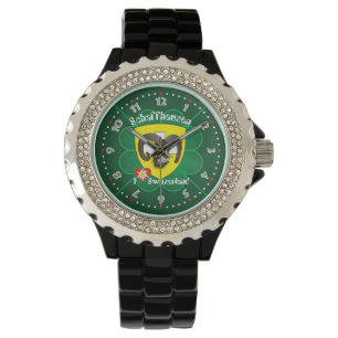 clock with Swiss draft Schaffhausen Switzerland Watch