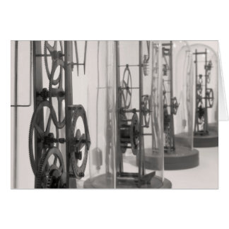 Clock Workings in black and white