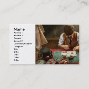 Clockmaker - A demonstration in Horology Business Card