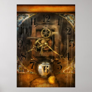 Clockmaker - A sharp looking time piece Poster