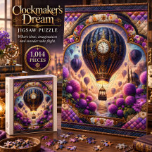 Clockmaker’s Dream Fantasy 1,014 Piece Jigsaw Puzz