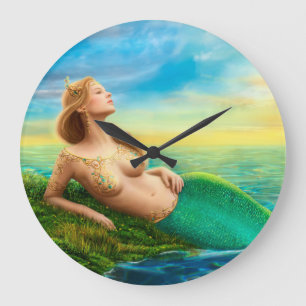 Clocks Fantasy Mermaid