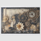 Clocks, Gears, Flowers and Ephemera