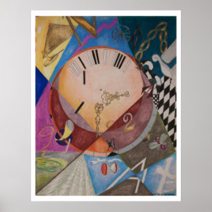 Clocks (print) poster
