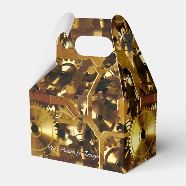 Clockwork 3 favour box (Front Side)