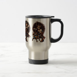 Clockwork Attitude - Steampunk Girls Travel Mug