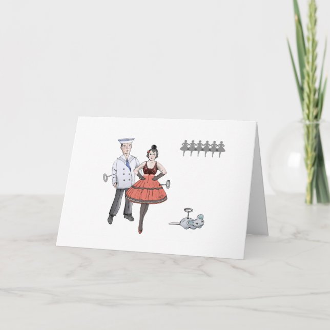 Clockwork Dancers Card (Front)