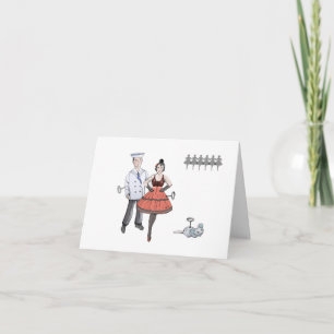 Clockwork Dancers Card