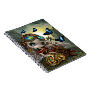 "Clockwork Dragonling" Notebook