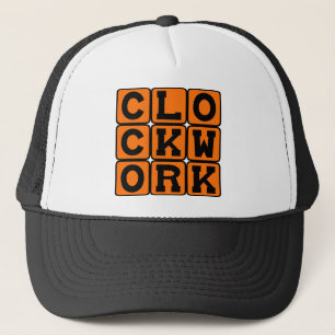 Clockwork, Driven By Routine Trucker Hat