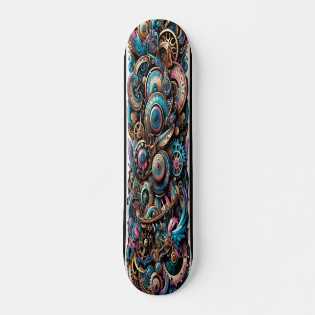  "Clockwork Fantasia" Skateboard (Front)