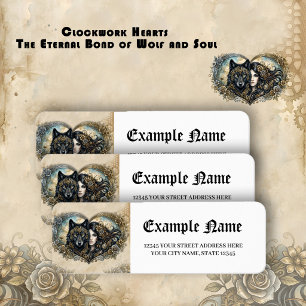Clockwork Hearts The Eternal Bond of Wolf and Soul