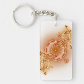 Clockwork I - Fractal Art Acrylic Keychain