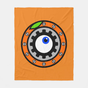 Clockwork Orange Fleece Blanket