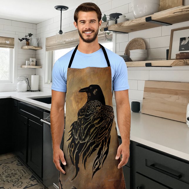 Clockwork Raven Apron (Creator Uploaded)
