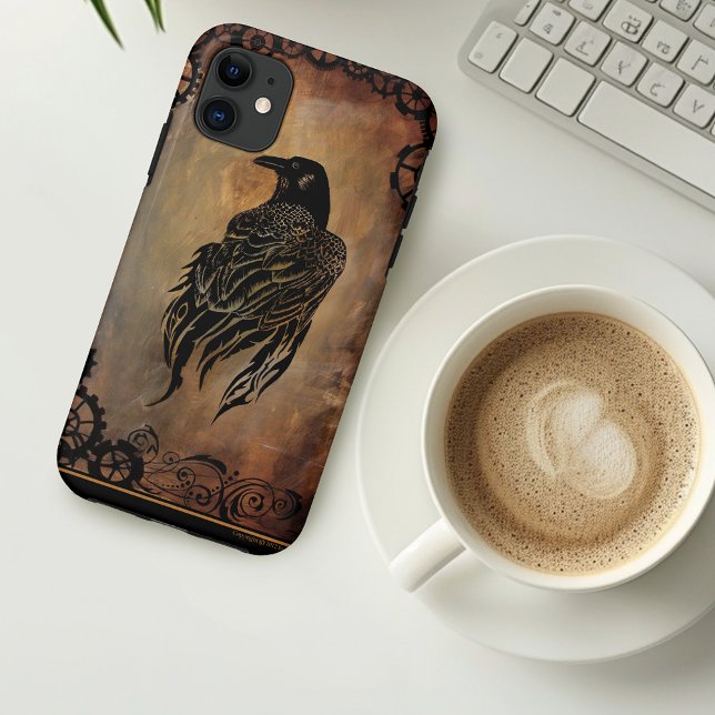 Clockwork Raven Case-Mate iPhone Case (Creator Uploaded)