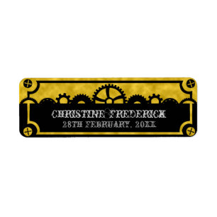 Clockwork Silhouette, souvenir labels