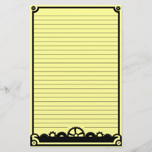 Clockwork Silhouette, stationery