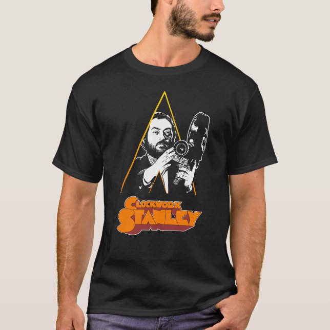Clockwork Stanley Black T-Shirt (Front)