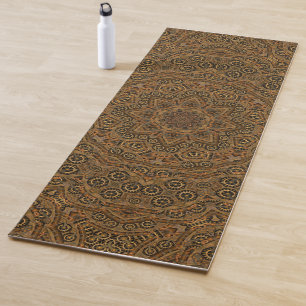 Clockwork Vintage Industrial Steampunk Yoga Mat