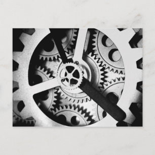 Clockworks Postcard