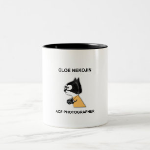 CLOE NEKOJIN, ACE PHOTOGRAPHER Two-Tone COFFEE MUG