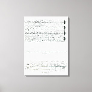 Clog Almanac Canvas Print