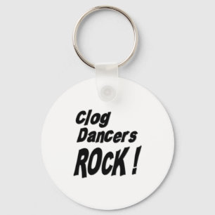 Clog Dancers Rock! Keychain