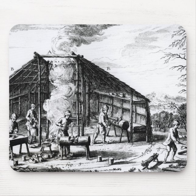 Clog Making Mouse Mat (Front)