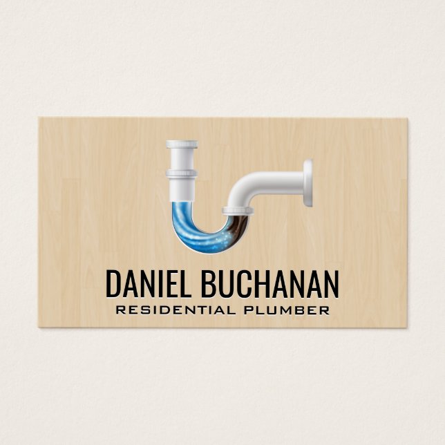 Clogged Drain Pipe | Plumbing Services (Front)