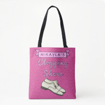 Clogging Shoes Pink Cloggers | Personalised Name