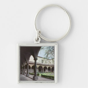 Cloister of the convent, rebuilt in 1442 (photo) key ring