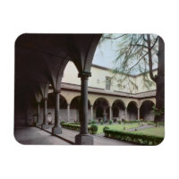 Cloister of the convent, rebuilt in 1442 (photo)
