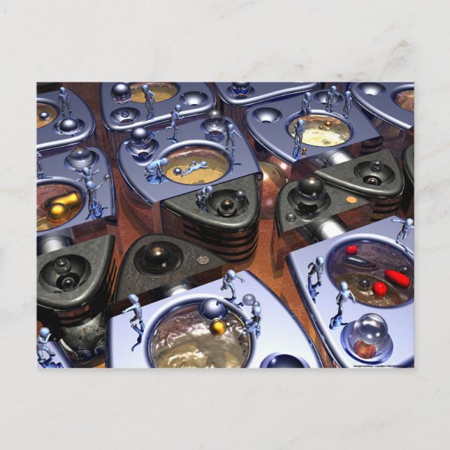 Clonage Anarchique Postcard (Front)