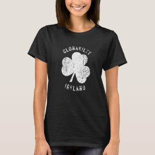 Clonakilty Cork Ireland Vintage Shamrock Distresse T-Shirt