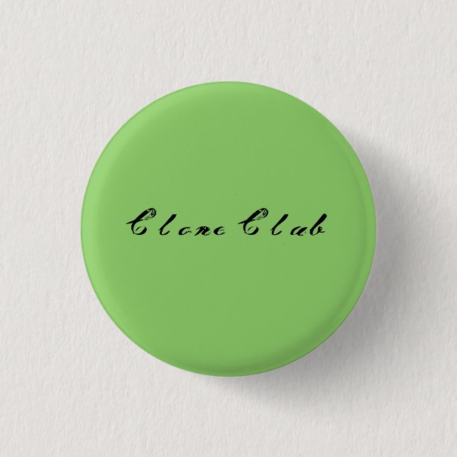 Clone Club from TV show Orphan Black, antique font 3 Cm Round Badge (Front)