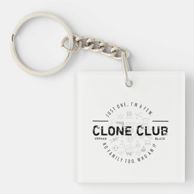 Clone Club Logo Key Ring (Front)