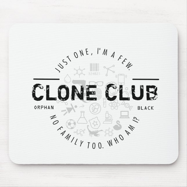 Clone Club Logo Mouse Mat (Front)