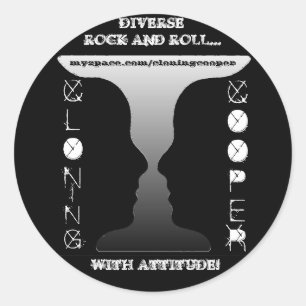 Cloning Cooper Sticker