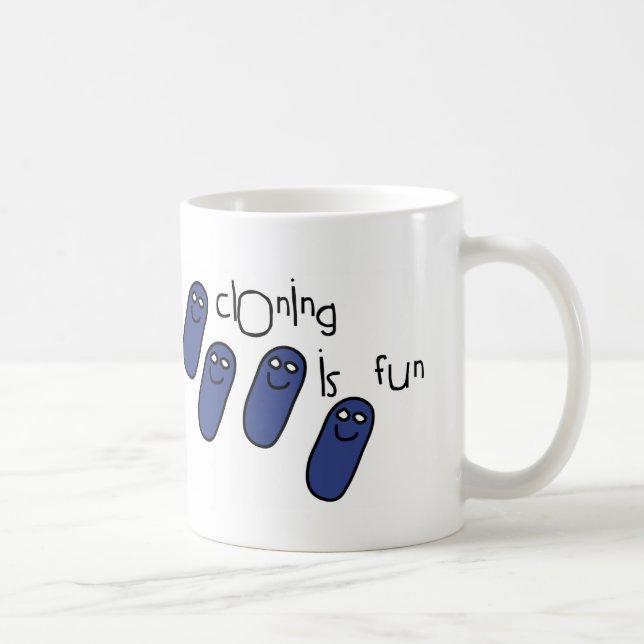 Cloning is fun coffee mug (Right)