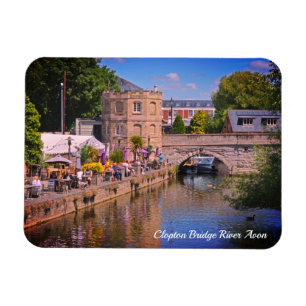 Clopton Bridge River Avon Stratford Upon Avon Magnet