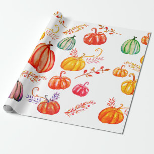 Clorful Fall Wrapping Paper