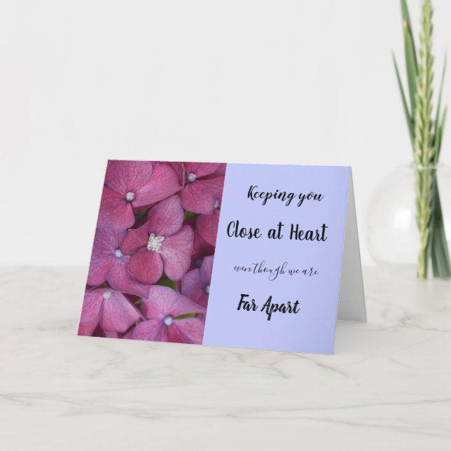 Close at heart blank card (Front)